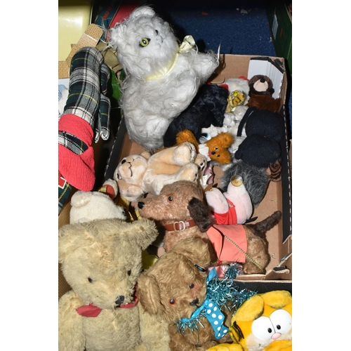 609 - THREE BOXES OF TOYS, to include a boxed Girl's World styling head with some accessories, a boxed Cas... 