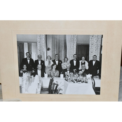 623 - A  1937 WEDDING DRESS, GLOVES AND TOP HAT WITH ORIGINAL WEDDING PHOTOGRAPHS, comprising a handmade d... 