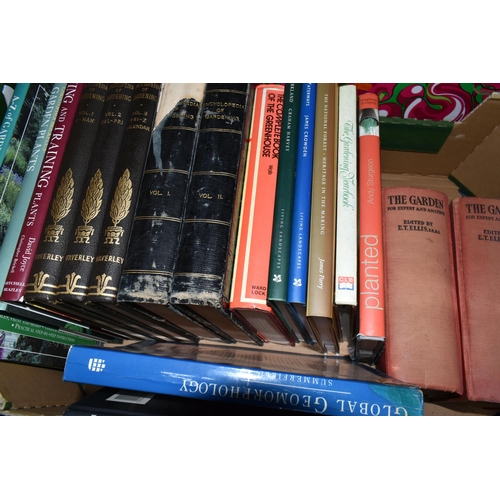 688 - SIX BOXES OF GENERAL KNOWLEDGE BOOKS ETC, subjects include steam locomotive history, Collins Field G... 