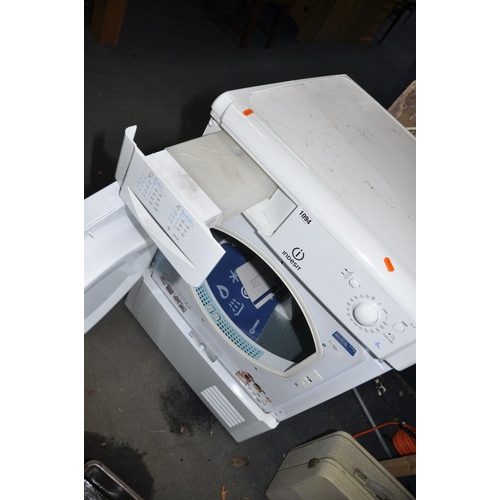 1094 - AN INDESIT IDC85 CONDENSER DRYER width 60cm depth 60cm height 85cm (PAT pass and working)