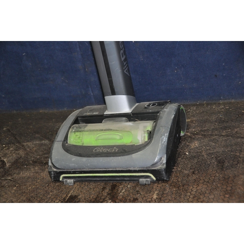 1105 - A G TECH AIR RAM CORDLESS VACUUM CLEANER with power supply (PAT pass and working)