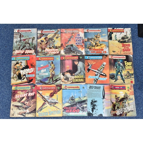 516 - A COLLECTION OF 1950S/60S COMMANDO MAGAZINES AND SIMILAR, to include over forty Commando, Battle Pic... 