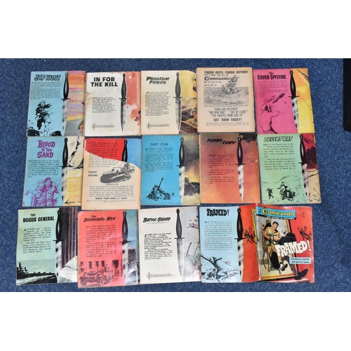 516 - A COLLECTION OF 1950S/60S COMMANDO MAGAZINES AND SIMILAR, to include over forty Commando, Battle Pic... 