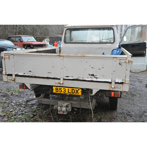 999 - A 1984 BEDFORD CF2 250P PICK UP TRUCK IN GREY, REGISTRATION NUMBER B53 LDX, first registered August ... 