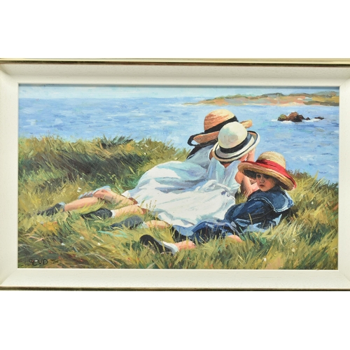 306 - SHERREE VALENTINE DAINES (BRITISH 1959) 'ISLAND LOOKOUTS', a signed limited edition print depicting ... 