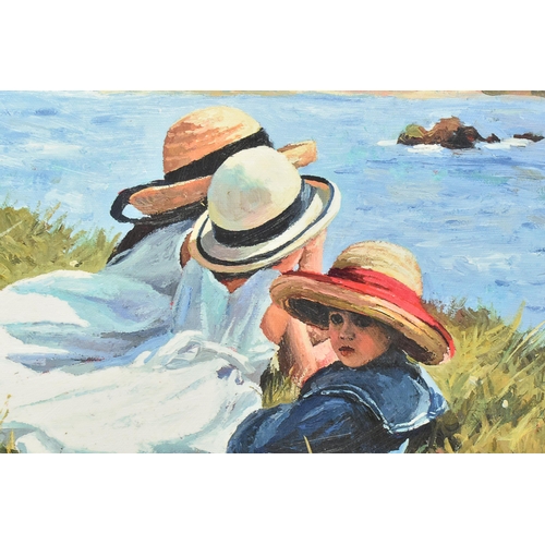 306 - SHERREE VALENTINE DAINES (BRITISH 1959) 'ISLAND LOOKOUTS', a signed limited edition print depicting ... 