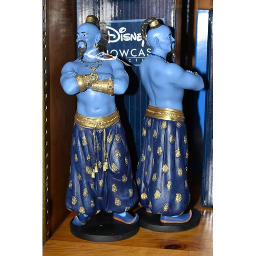 379 - FOUR BOXED ENESCO DISNEY 'ALADDIN' FIGURES, comprising two x Disney Showcase 'Genie Figurine' no 600... 