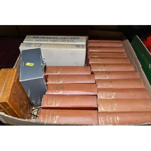 405 - FIVE BOXES AND LOOSE BOOKS AND EPHEMERA to include a large number of music scores, newspaper and mag... 