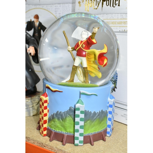 398 - THREE INDIVIDUALLY BOXED ENESCO 'HARRY POTTER' WIZARDING WORLD FIGURES, comprising 'Hermione Granger... 