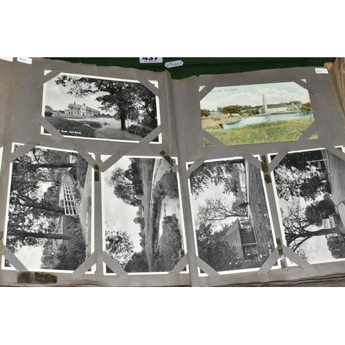 437 - A BOX OF POSTCARDS, containing a superb collection of several hundred early 20th century postcards i... 