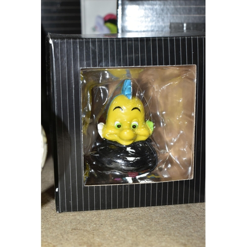 476 - FOUR BOXED ENESCO DISNEY BRITTO 'THE LITTLE MERMAID' FIGURES, comprising Ariel no 6009052, Ursula no... 