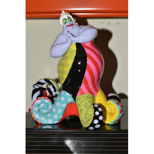 476 - FOUR BOXED ENESCO DISNEY BRITTO 'THE LITTLE MERMAID' FIGURES, comprising Ariel no 6009052, Ursula no... 