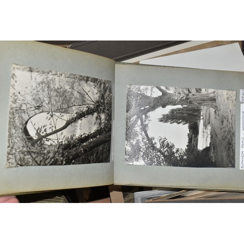 502 - ONE BOX OF EPHEMERA to include a large collection of superb photographs taken in Great Britain and E... 