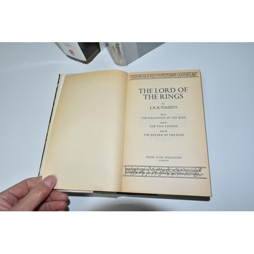 509 - TOLKIEN; J.R.R. Three titles in hardback format, The Lord Of The Rings, published by Book Club Assoc... 