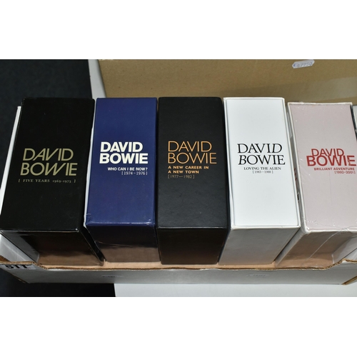 511 - COMPLETE DAVID BOWIE CD BOX SET, comprising Five Years 1969-1973, Who Can I Be Now 1974-1976, A New ... 