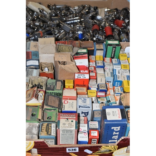 536 - A QUANTITY OF ASSORTED BOXED AND UNBOXED VALVES, assorted sizes, manufacturers to include Brimar, Ed... 