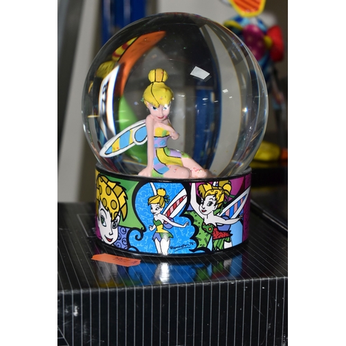 478 - FOUR BOXED ENESCO DISNEY BRITTO FIGURES, comprising Eeyore no 4050481, Peter Pan no 4056846 (head br... 