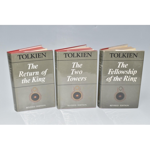 609 - TOLKIEN; J.R.R. The Lord Of The Rings in three volumes, Revised Editions, The Fellowship Of The Ring... 