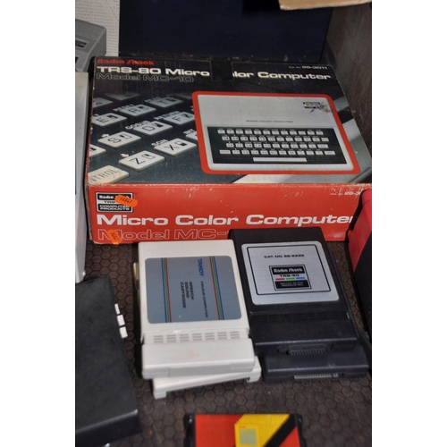 1065 - A TRAY CONTAINING ELECTRICAL EQUIPMENT AND TOOLS including a Uni-T UT801 bench top multimeter, Radio... 