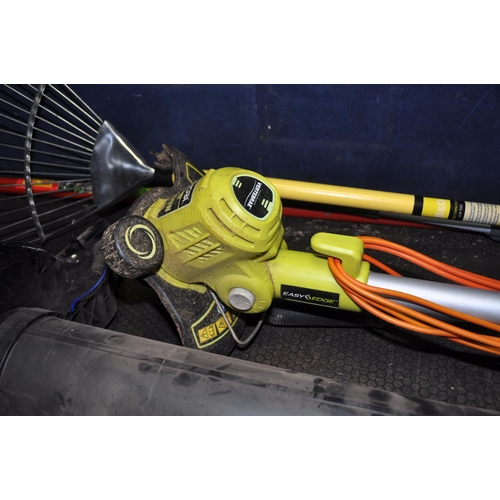 1072 - A RYOBI RLT5027 STRIMMER (PAT pass and working), a MacAllister hedge trimmer(no power cable untested... 