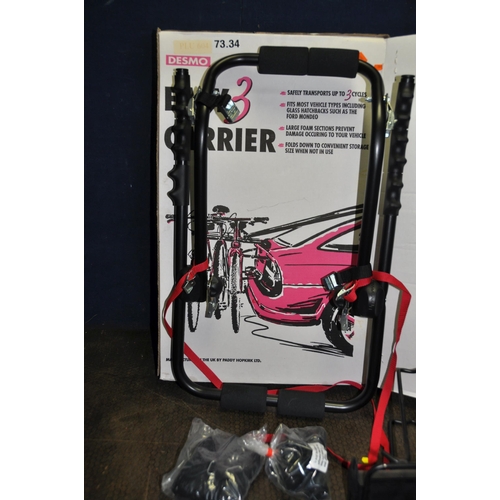 1094 - A DESMO BIKE CARRIER, a rear bike rack and an oil filled radiator (PAT pass and working) (3)