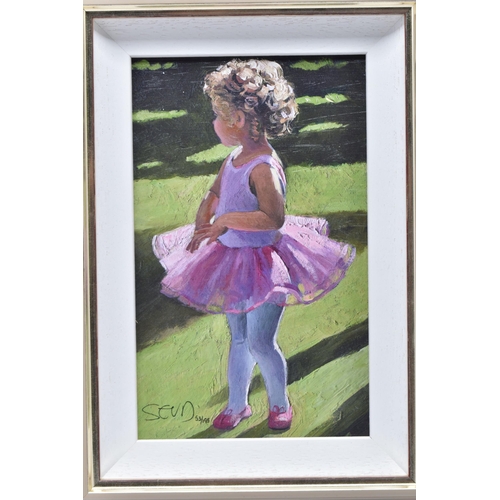 302 - SHERREE VALENTINE DAINES (BRITISH 1959) 'PRETTY IN PINK', a signed limited edition print depicting a... 