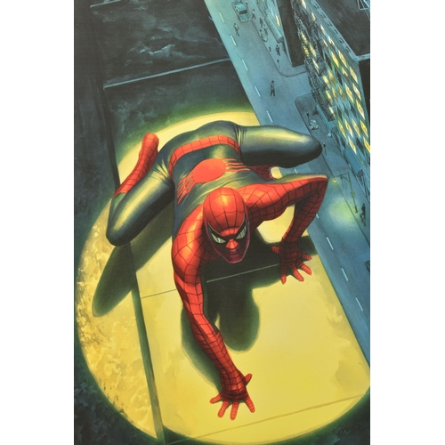 307 - ALEX ROSS FOR MARVEL COMICS (AMERICAN CONTEMPORARY) 'THE SPECTACULAR SPIDERMAN', a signed limited ed... 