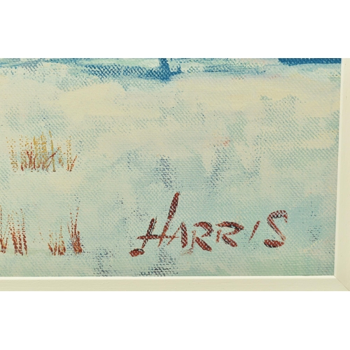 309 - ROLF HARRIS (AUSTRALIAN 1930-2013) 'SNOW ON MARSHY GROUND', a limited edition print 114/195, signed ... 