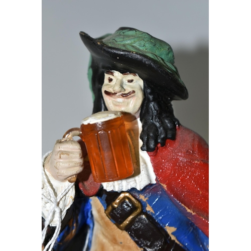 324 - BREWERIANA:  A Mc EWAN'S EXPORT BEER ADVERTISING FIGURE, of a Cavalier holding a pint of beer, heigh... 