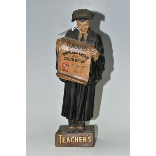 334 - BREWERIANA: A TEACHER'S 'HIGHLAND CREAM' SCOTCH WHISKY ADVERTISING DISPLAY FIGURE, a rubberoid figur... 