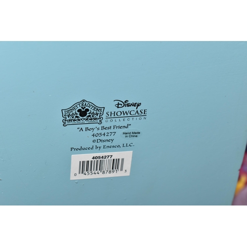 343 - THREE BOXED DISNEY SHOWCASE COLLECTION- DISNEY TRADITIONS BY JIM SHORE FIGURES, comprising 'A Boy's ... 