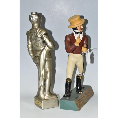 395 - TWO WHISKY ADVERTISING FIGURES, comprising  a rubberoid 'Johnnie Walker Scotch Whisky' advertising f... 