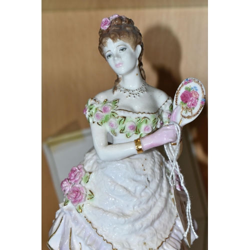 417 - A ROYAL WORCESTER 'SPLENDOUR AT COURT' FIGURINE, limited edition for Compton & Woodhouse, 'A Royal P... 