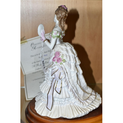 417 - A ROYAL WORCESTER 'SPLENDOUR AT COURT' FIGURINE, limited edition for Compton & Woodhouse, 'A Royal P... 