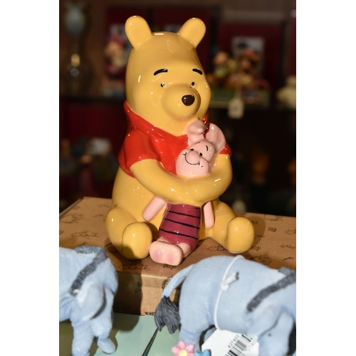 442 - A GROUP OF BOXED DISNEY 'CLASSIC POOH' FIGURINES, comprising five Eeyore 'sitting' figures, five Eey... 