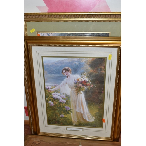 504 - A QUANTITY OF ASSORTED FRAMED PRINTS, artists include Emile Isenbart, Lindle Eric Forse, Gerald Coul... 