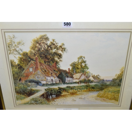 580 - A QUANTITY OF DECORATIVE FRAMED PRINTS, artists include Vernon Ward, John Lavery, Charles Burton Bar... 