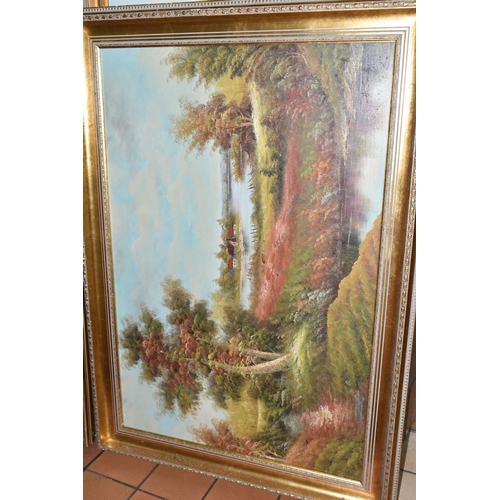 582 - A QUANTITY OF 20TH CENTURY OIL AND WATERCOLOUR PAINTINGS, to include a late 20th century oil on canv... 