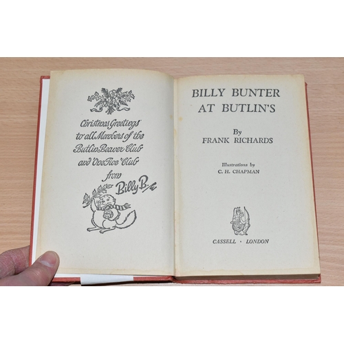 651 - FRANK RICHARDS; Billy Bunter At Butlins, 1st edition 1961, published by Cassell (no dust jacket) (1)