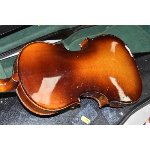 612 - A 1970'S MICHAEL POLLER VIOLA,  with a two-piece maple back and ribs, beech neck and spruce top, bea... 