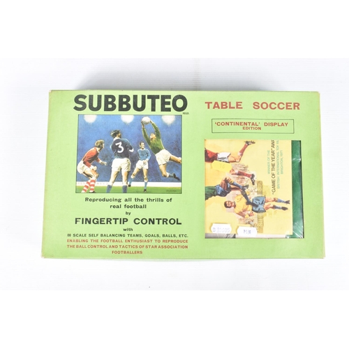 16 - A BOXED SUBBUTEO CONTINENTAL DISPLAY EDITION SET, appears complete and in fairly good condition exce... 