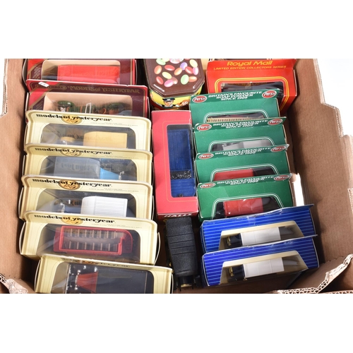 22 - A QUANTITY OF BOXED MATCHBOX MODELS OF YESTERYEAR AND LLEDO DAYS GONE MODELS, mainly lorries and van... 