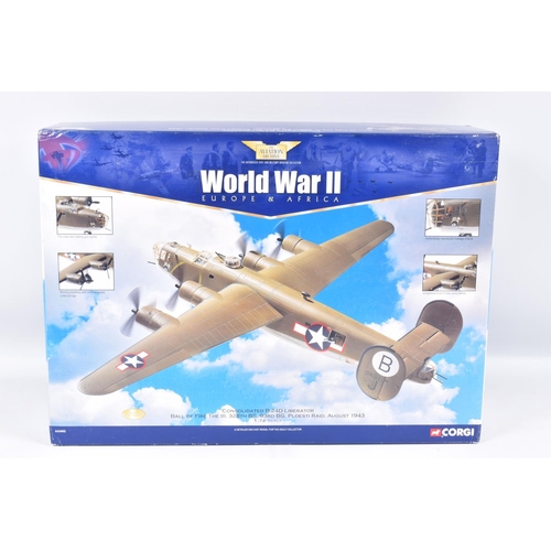 3 - A BOXED LIMITED EDITION 1:72 SCALE CORGI AVIATION ARCHIVE CONSOLIDATED B-24D LIBERATOR DIECAST MODEL... 