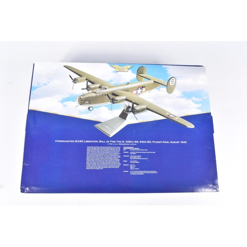 3 - A BOXED LIMITED EDITION 1:72 SCALE CORGI AVIATION ARCHIVE CONSOLIDATED B-24D LIBERATOR DIECAST MODEL... 