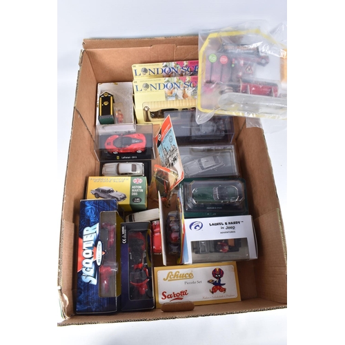 31 - A QUANTITY OF BOXED MODERN DIECAST VEHICLES, to include Schuco Piccolo Set 'Savotti' with limited ed... 