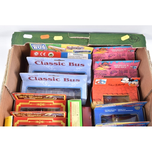 31 - A QUANTITY OF BOXED MODERN DIECAST VEHICLES, to include Schuco Piccolo Set 'Savotti' with limited ed... 