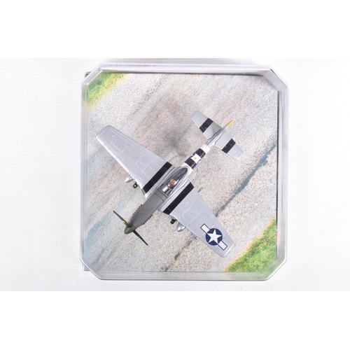 35 - SIX BOXED CORGI 1:72 SCALE WWII LEGENDS RANGE MILITARY AIRCRAFT MODELS, to include a Chance Vought F... 