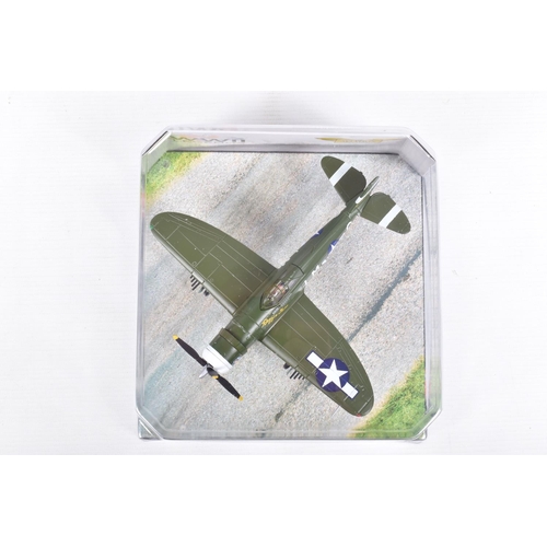 35 - SIX BOXED CORGI 1:72 SCALE WWII LEGENDS RANGE MILITARY AIRCRAFT MODELS, to include a Chance Vought F... 