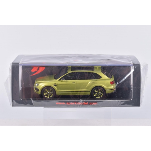 37 - SIX BOXED 1:43 SCALE SPARK MODEL MINIMAX VEHICLES to include a Lotus Elise S1 Sport 160 in green  it... 