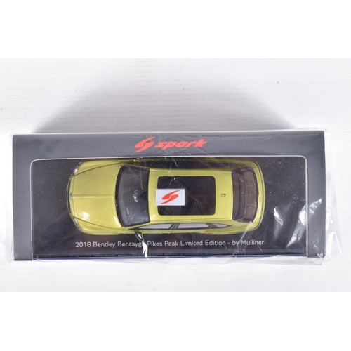 37 - SIX BOXED 1:43 SCALE SPARK MODEL MINIMAX VEHICLES to include a Lotus Elise S1 Sport 160 in green  it... 